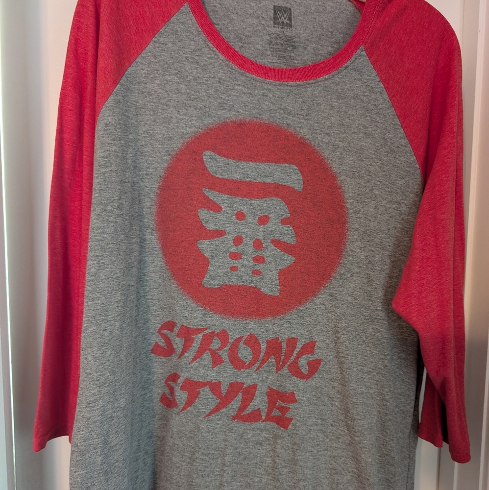 WWE "Strong Style" (Shinsuke Nakamura) 3/4 Sleeve Shirt